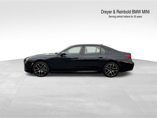 Used 2025 BMW i7 50 with VIN WBY43EJ01SCU69635 for sale in Indianapolis, IN