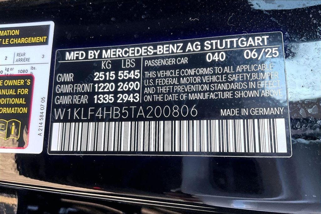 New 2026 Black Mercedes-Benz E 350 image 13