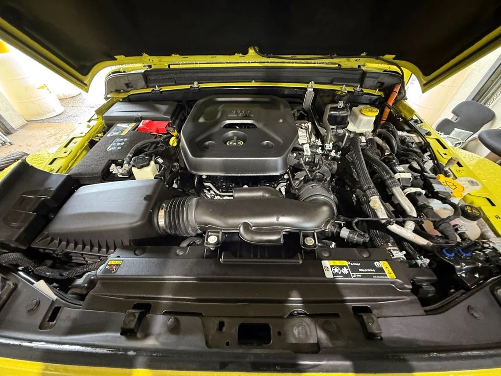Used 2023 Yellow Jeep Sahara 4xe image 20