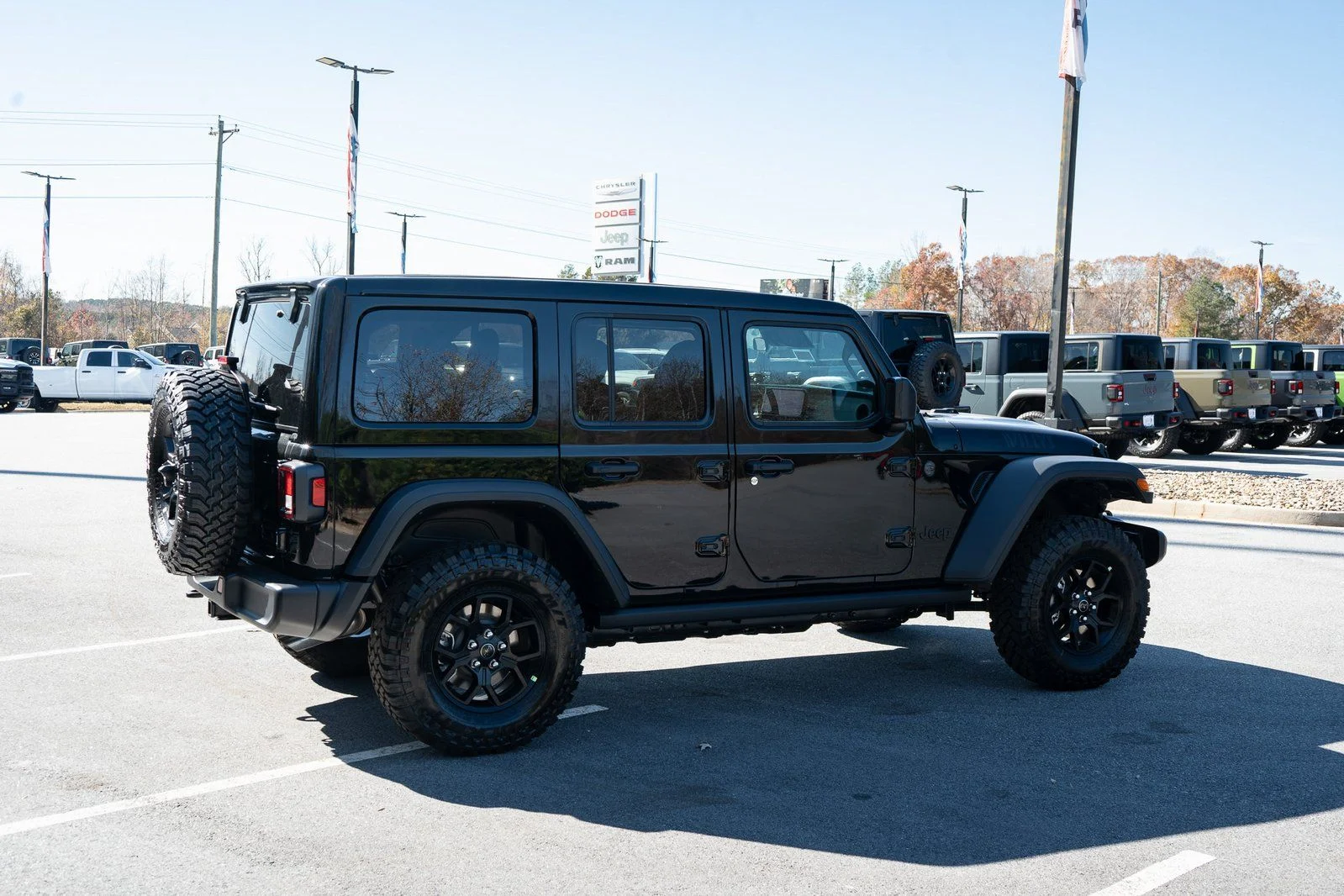 New 2026 Black Jeep Willys image 10
