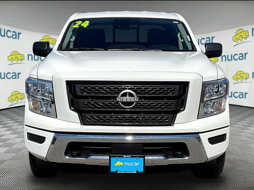 Certified Used 2024 White Nissan SV image 2