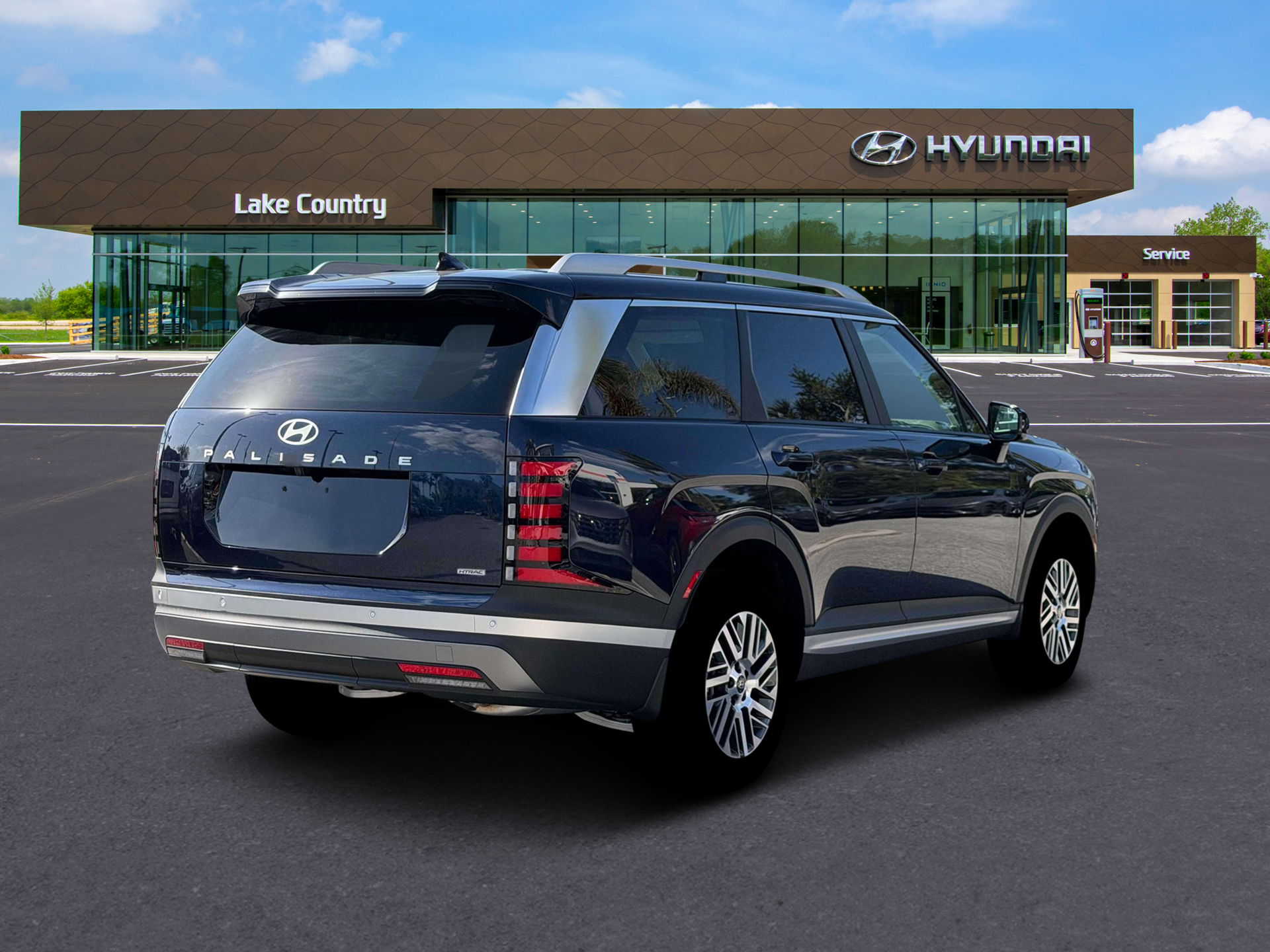 New 2026 Blue Hyundai SEL AWD image 7