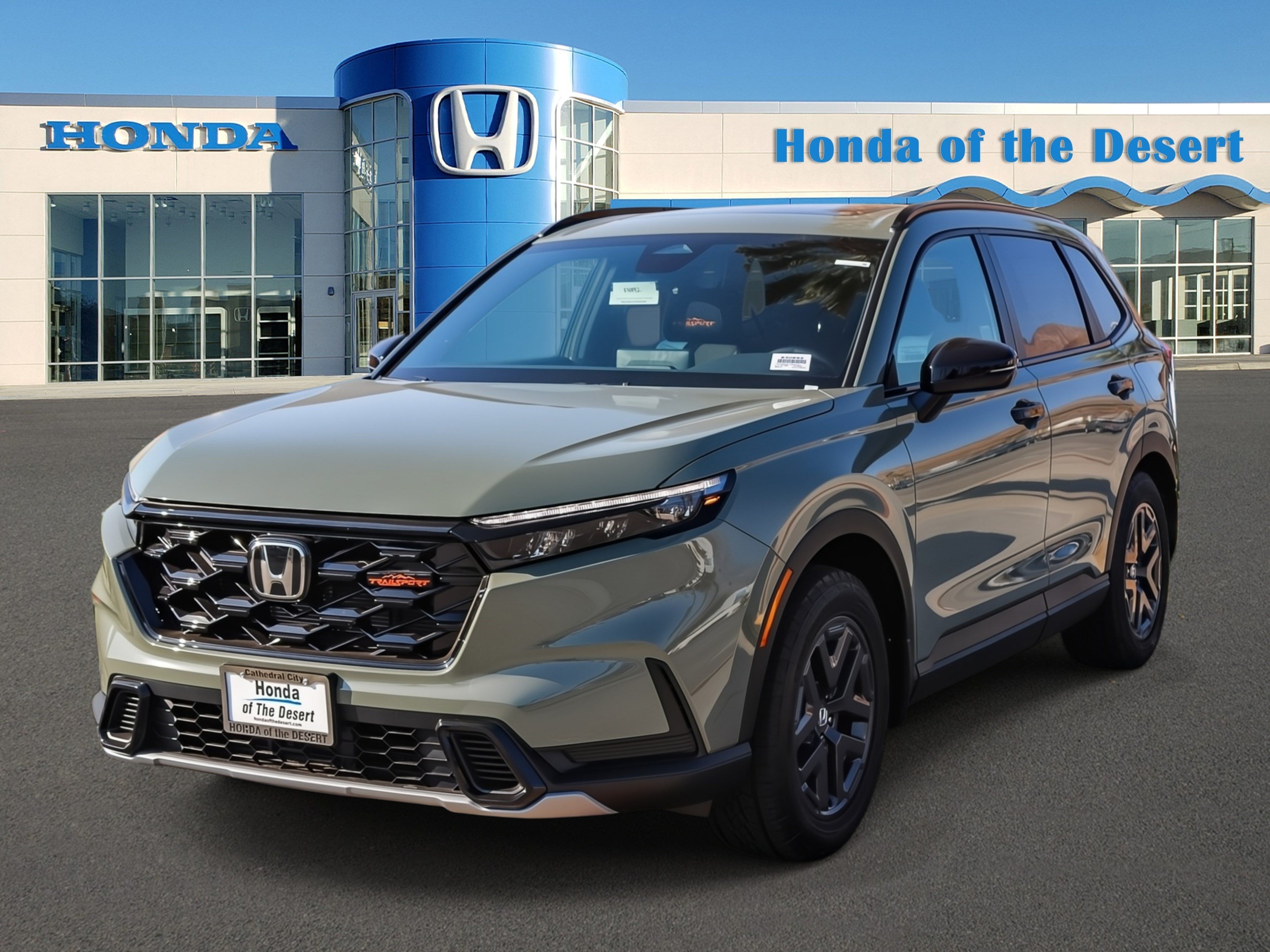 New 2026 Ash Green Metallic Honda TrailSport image 3
