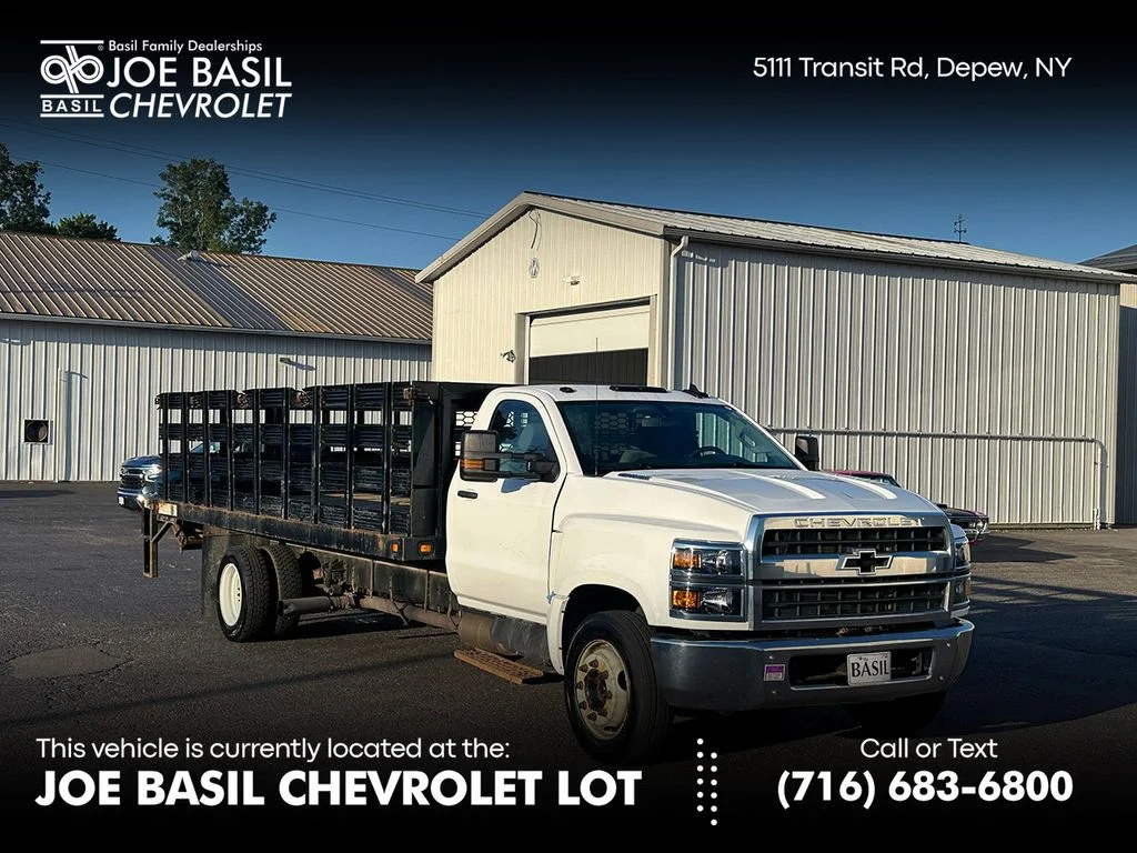 Used 2021 White Chevrolet Work Truck image 1
