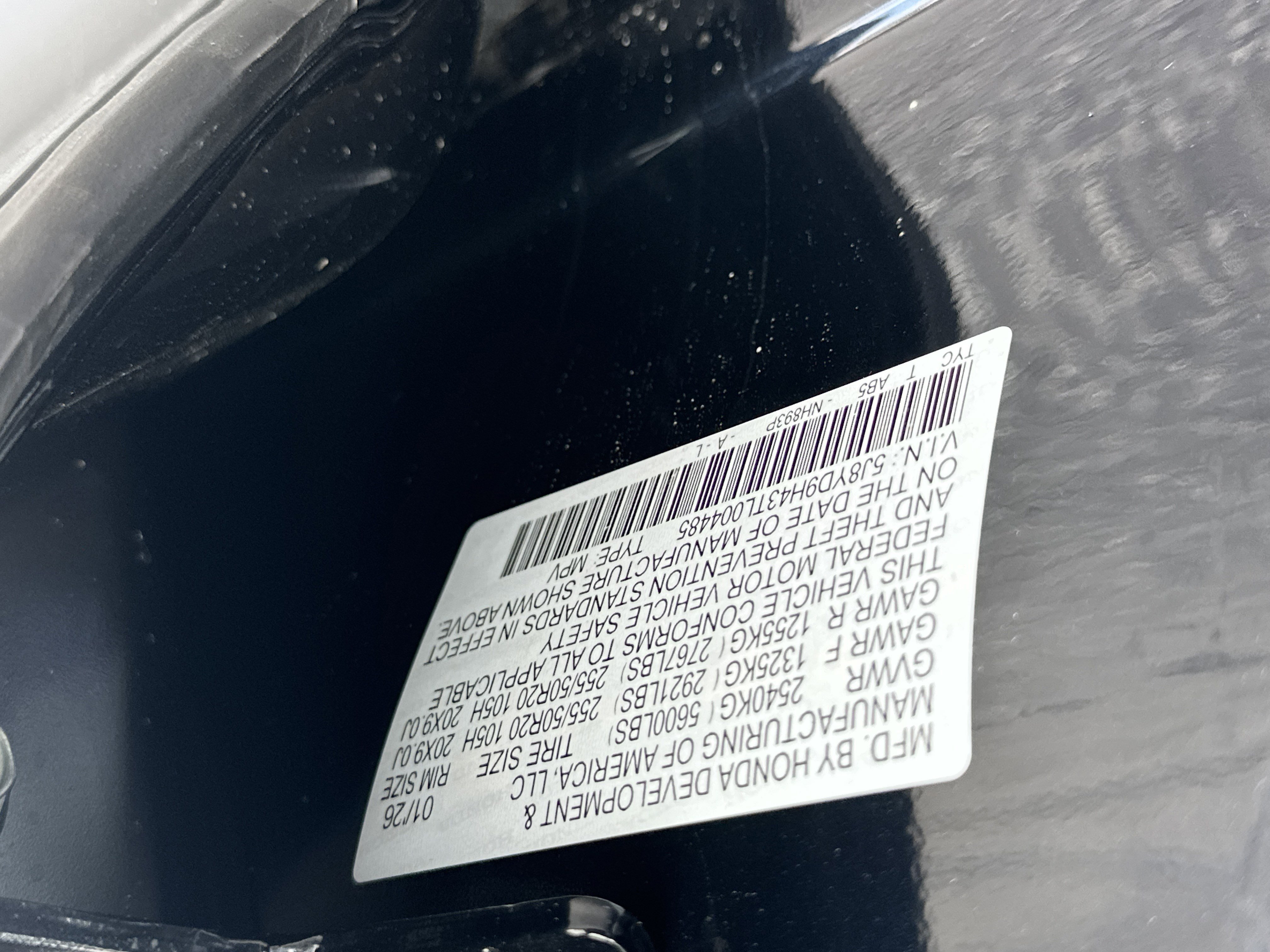 New 2026 Majestic Black Pearl Acura w/Technology Package image 28