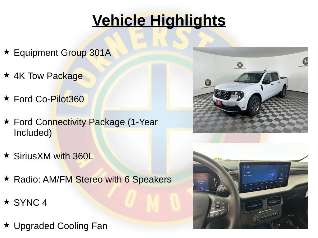 New 2026 Space White Metallic Ford XLT image 2