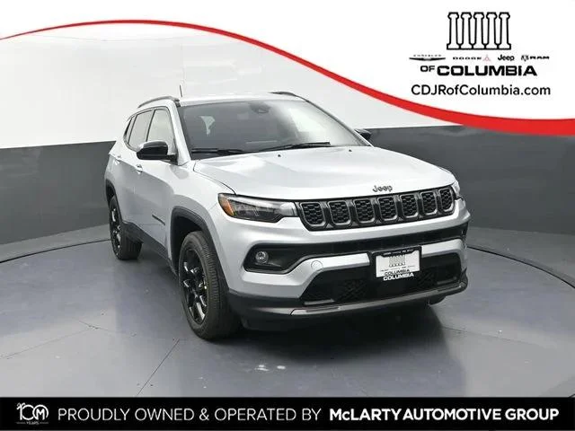 New 2026 Silver Zynith Metallic Clear-Coat Exterior Paint Jeep Latitude image 1