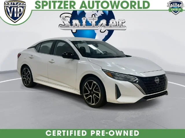 Certified Used 2025 White Nissan SR image 1