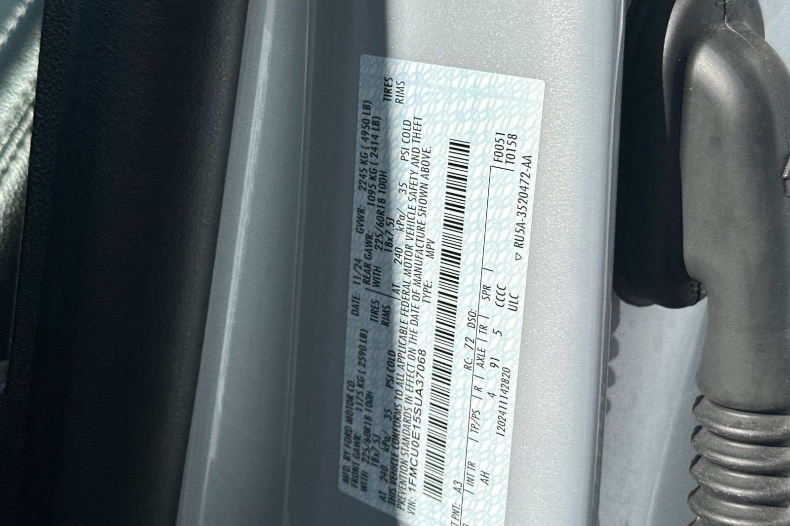Used 2025 Silver Ford Base image 34