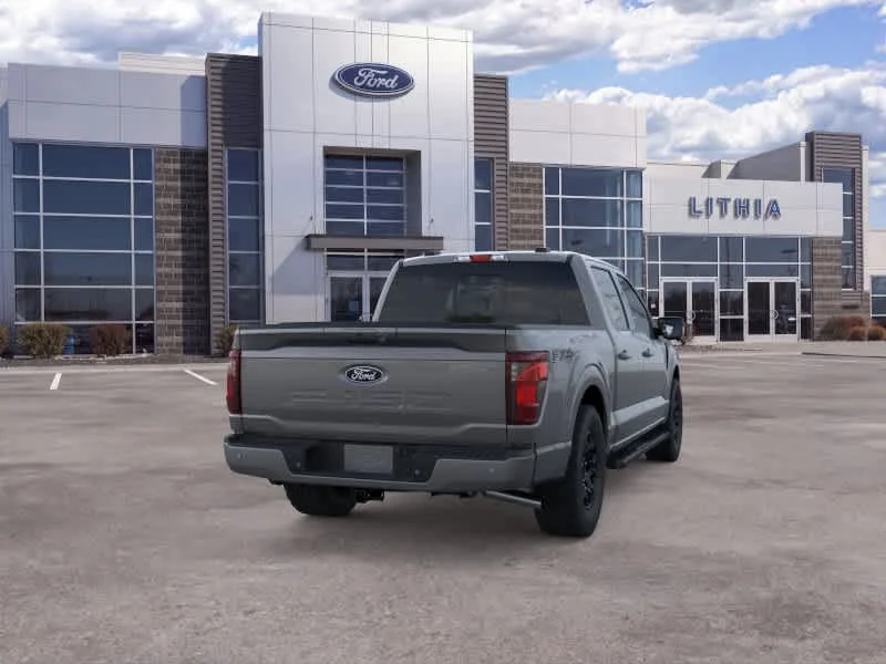 New 2026 Carbonized Gray Metallic Ford XLT image 8