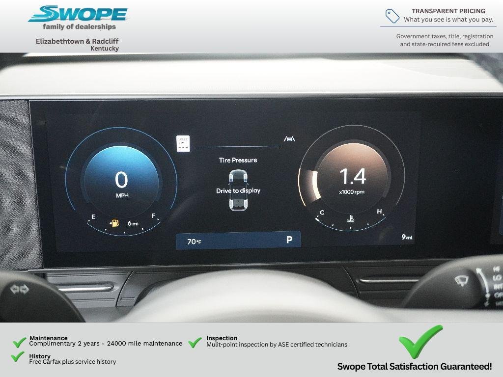 New 2026 Abyss Black Pearl Hyundai SEL Premium AWD image 16