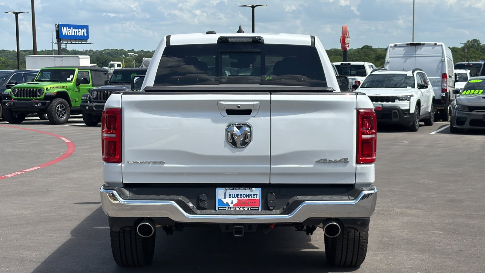 Used 2026 Ivory White Tri-Coat Pearlcoat RAM Limited image 6