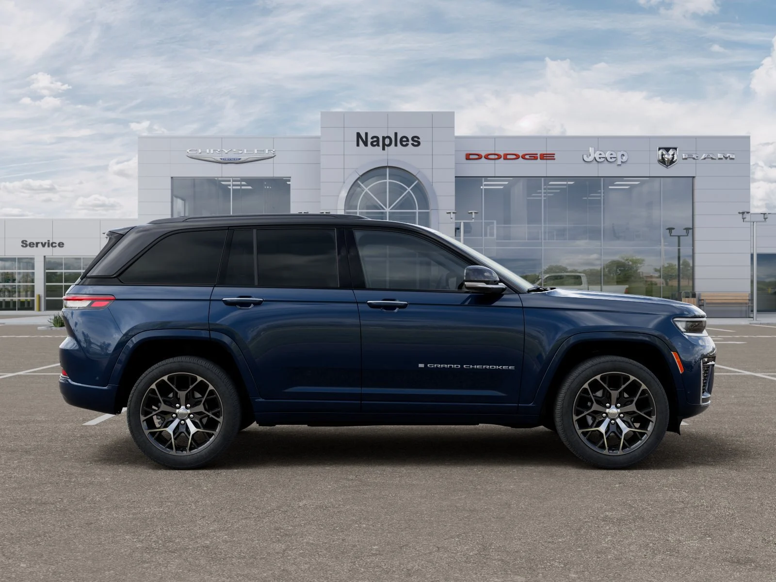 New 2026 Fathom Blue Pearl-Coat Exterior Paint Jeep Summit image 21
