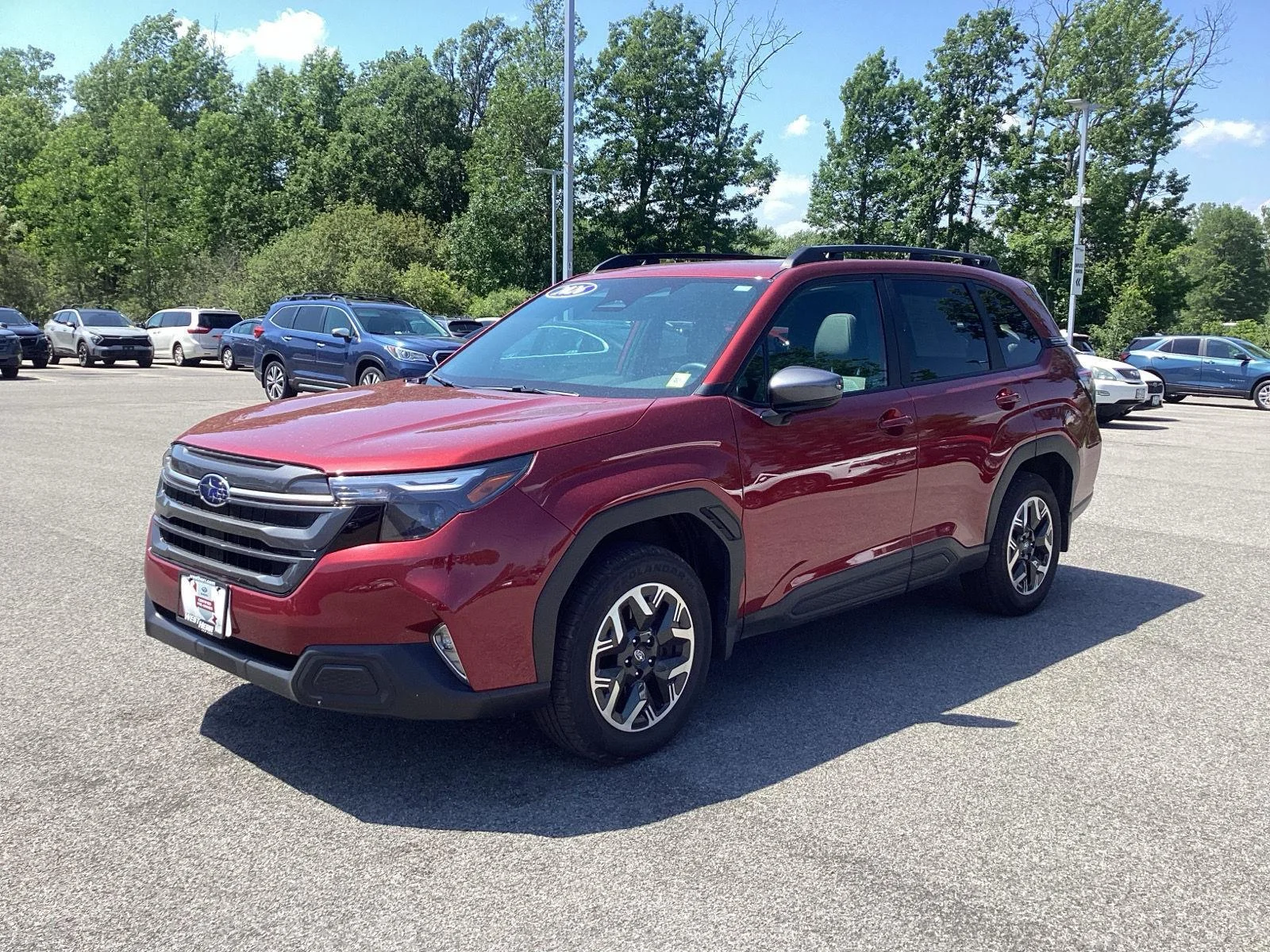 Used 2026 Crimson Red Pearl Subaru Premium image 3
