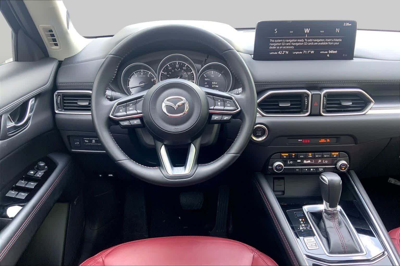 Certified Used 2021 Polymetal Gray Mazda Carbon Edition Turbo image 6