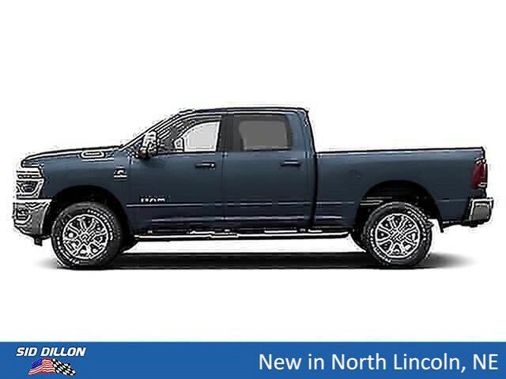 New 2026 Forged Blue Metallic Exterior Paint RAM Laramie Crew Cab 4x4 6