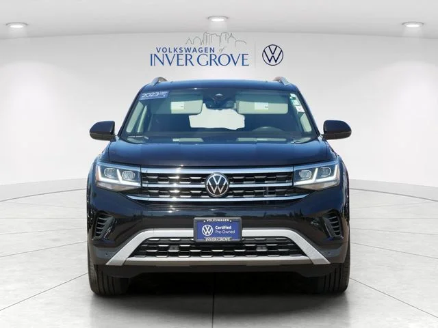 Certified 2023 Volkswagen Atlas SEL with VIN 1V2BR2CA7PC553010 for sale in Inver Grove Heights, Minnesota