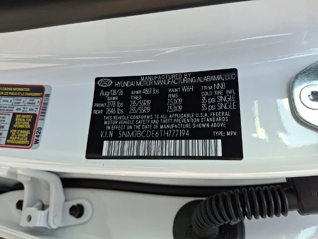 New 2026 White Hyundai SEL Plus image 16
