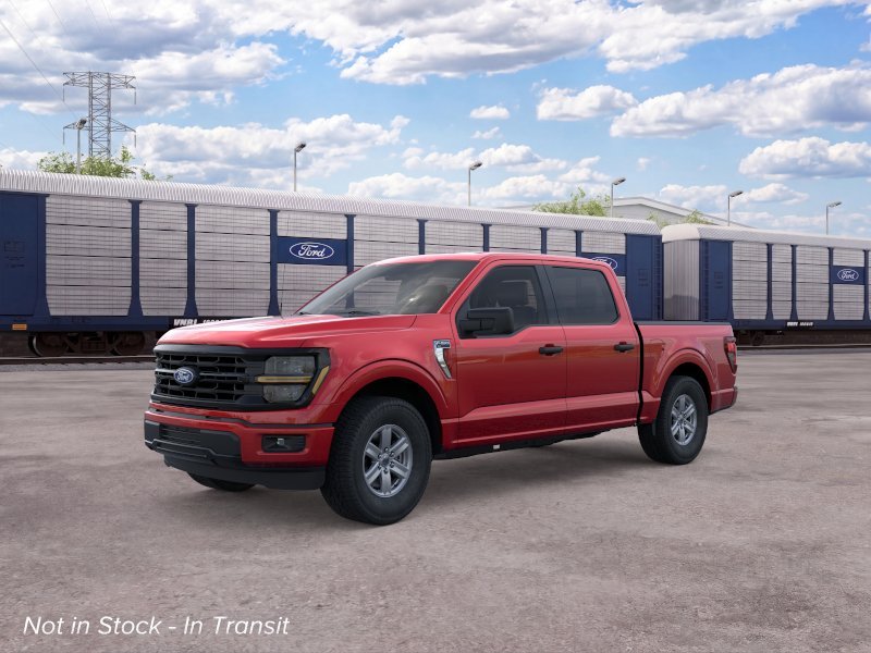 New 2026 Ruby Red Metallic Tinted Clearcoat Ford XLT image 1