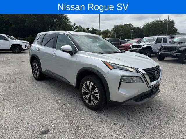 Used 2023 Silver Nissan SV image 1