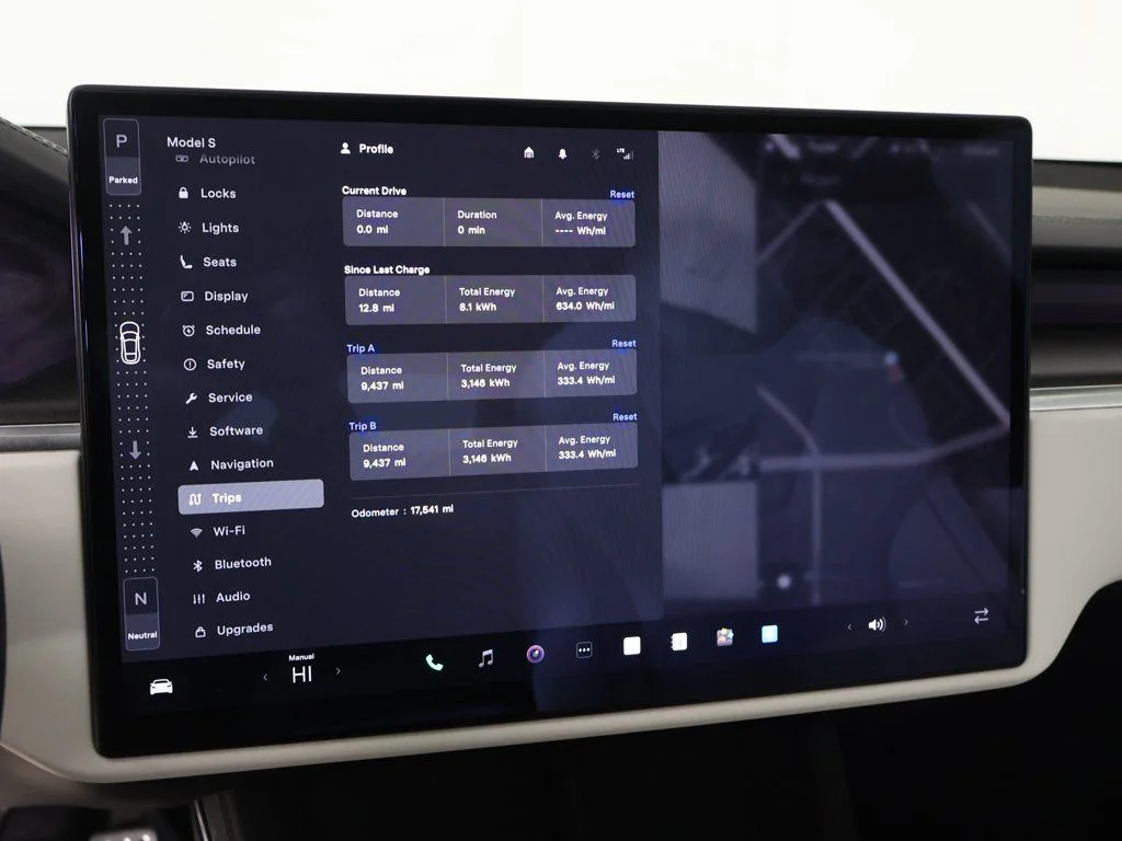 Used 2023 Blue Tesla Plaid image 42