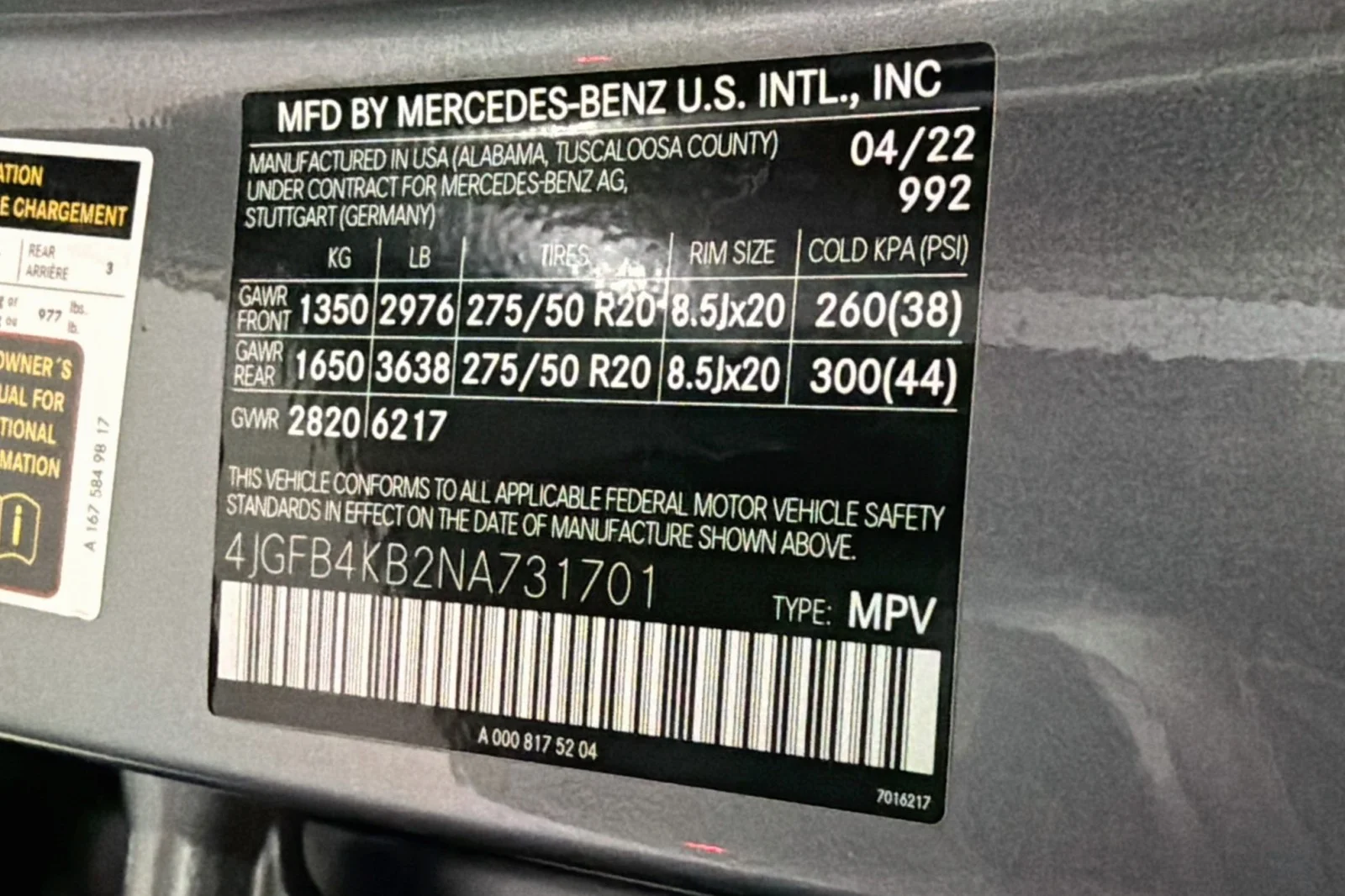 Certified Used 2022 Selenite Grey Metallic Mercedes-Benz 350 image 25