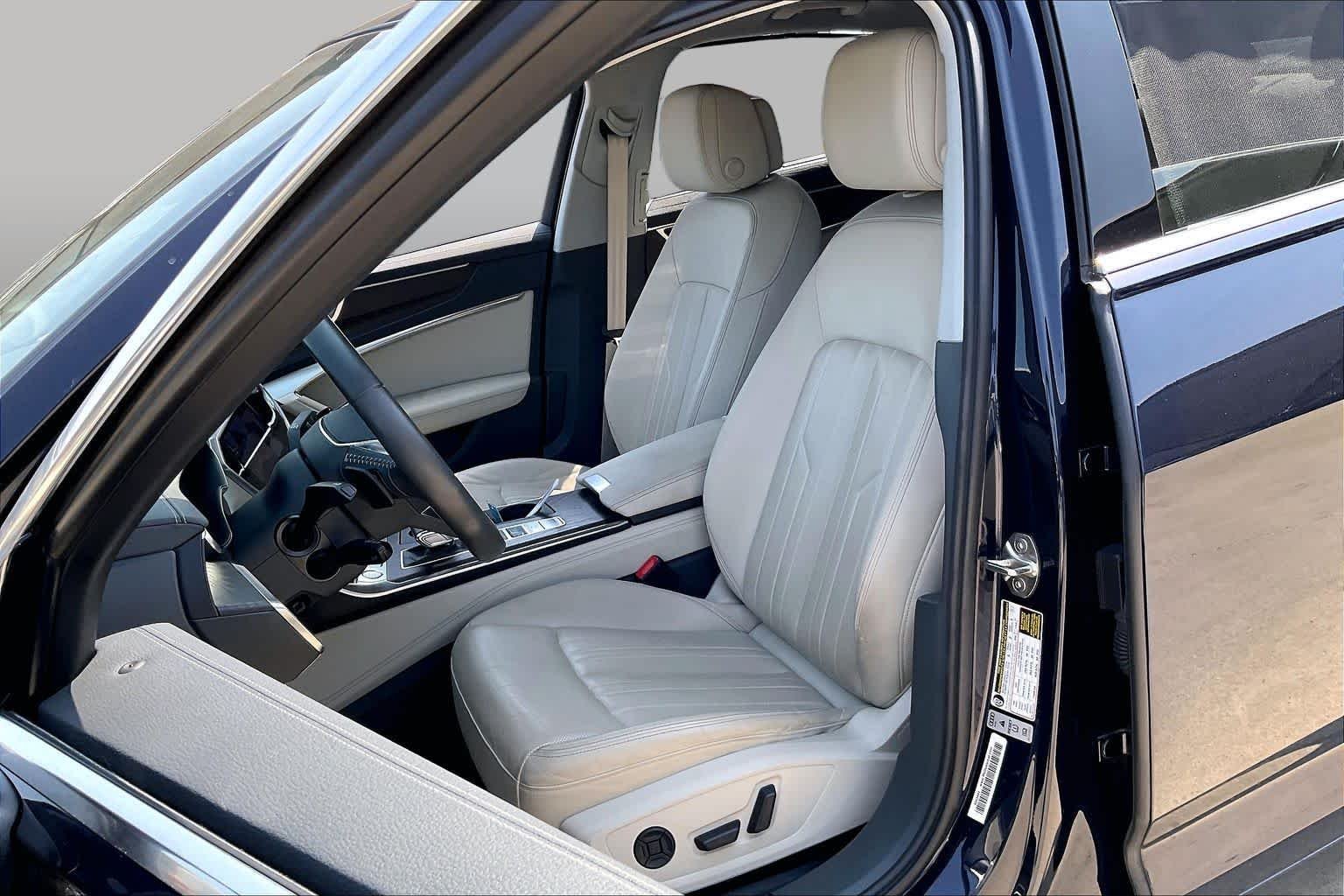 Used 2019 Firmament Blue Metallic Audi Premium Plus image 8