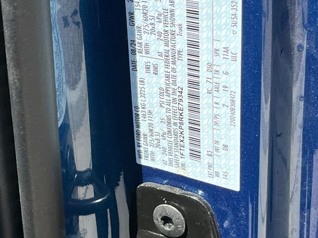 Used 2024 Blue Metallic Ford STX image 31