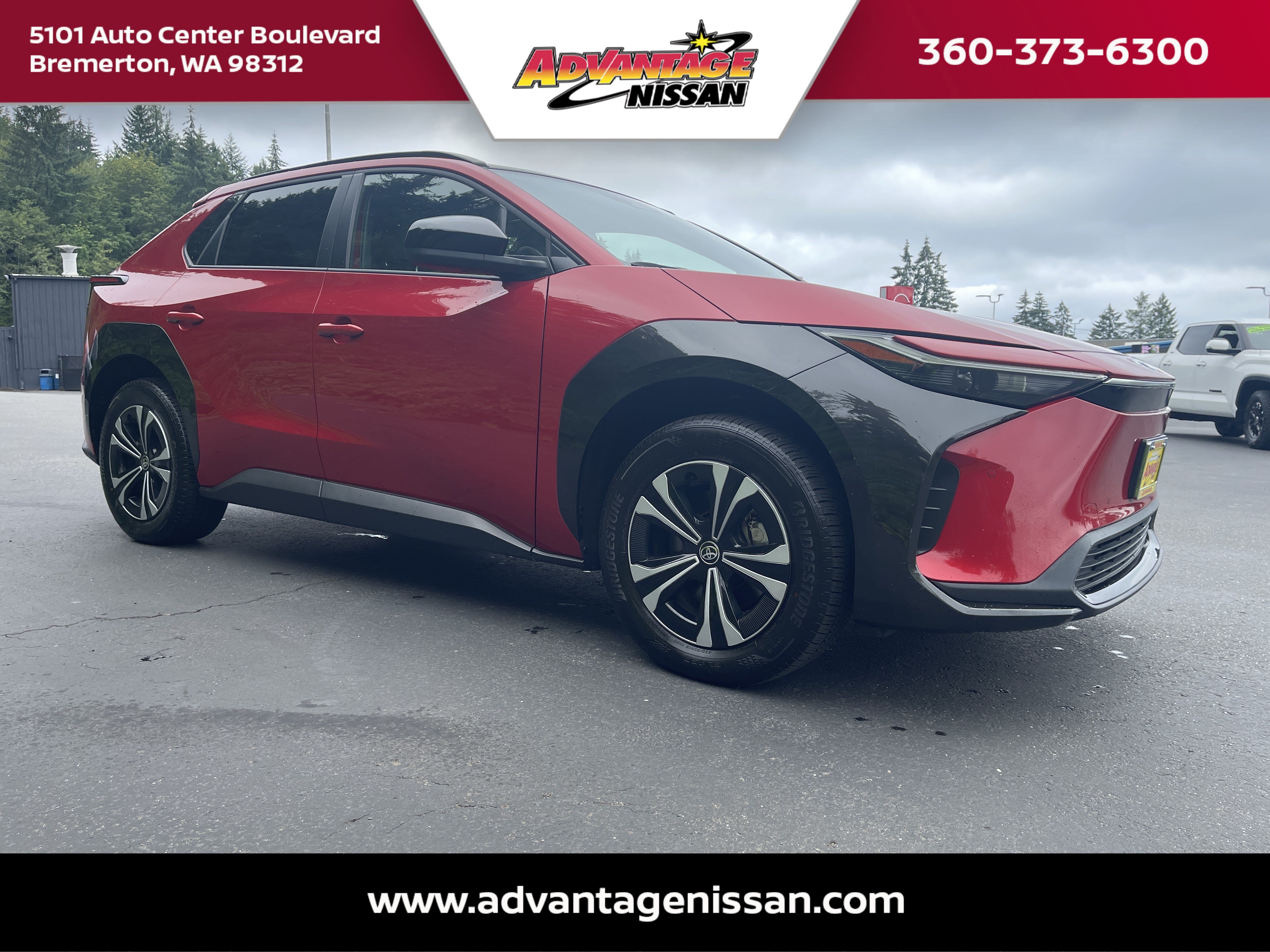 Used 2024 Supersonic Red Toyota XLE image 6