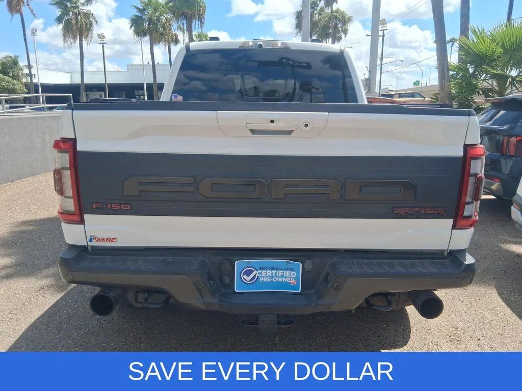 Used 2021 White Ford Raptor image 6