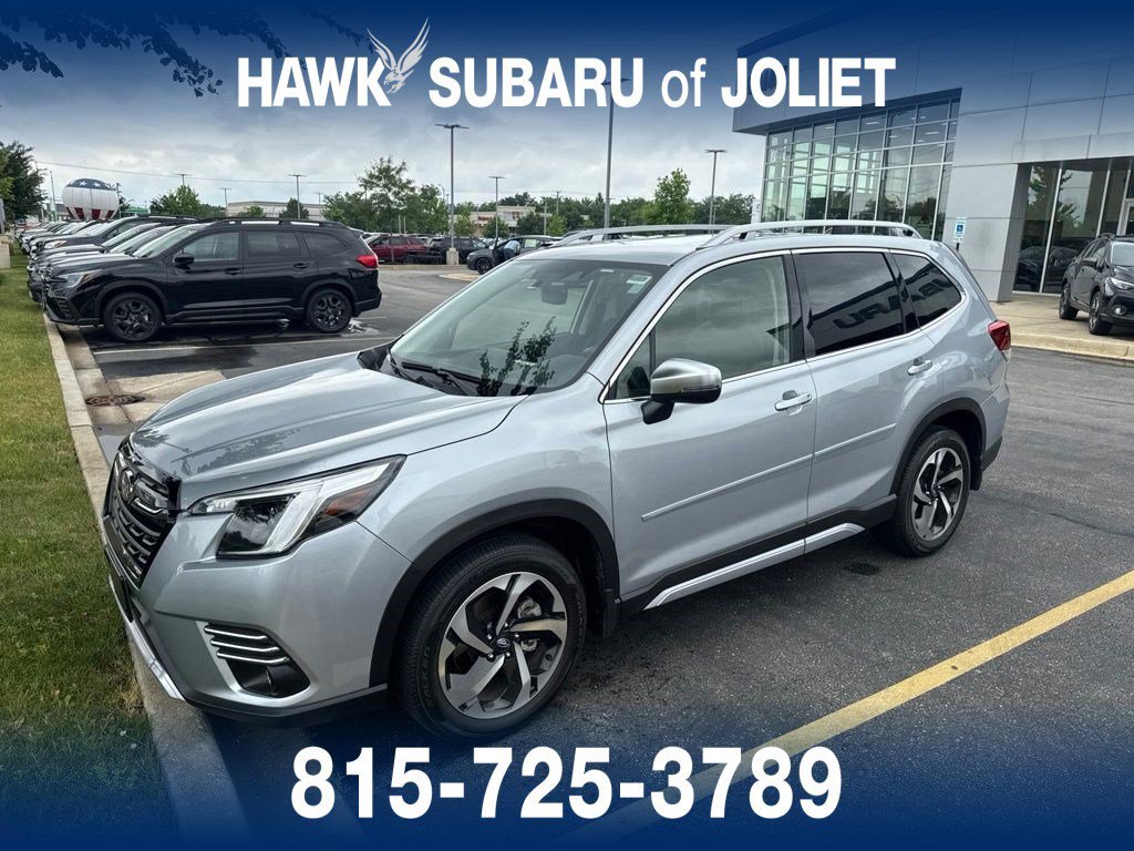 Used 2024 Ice Silver Metallic Subaru Touring image 1