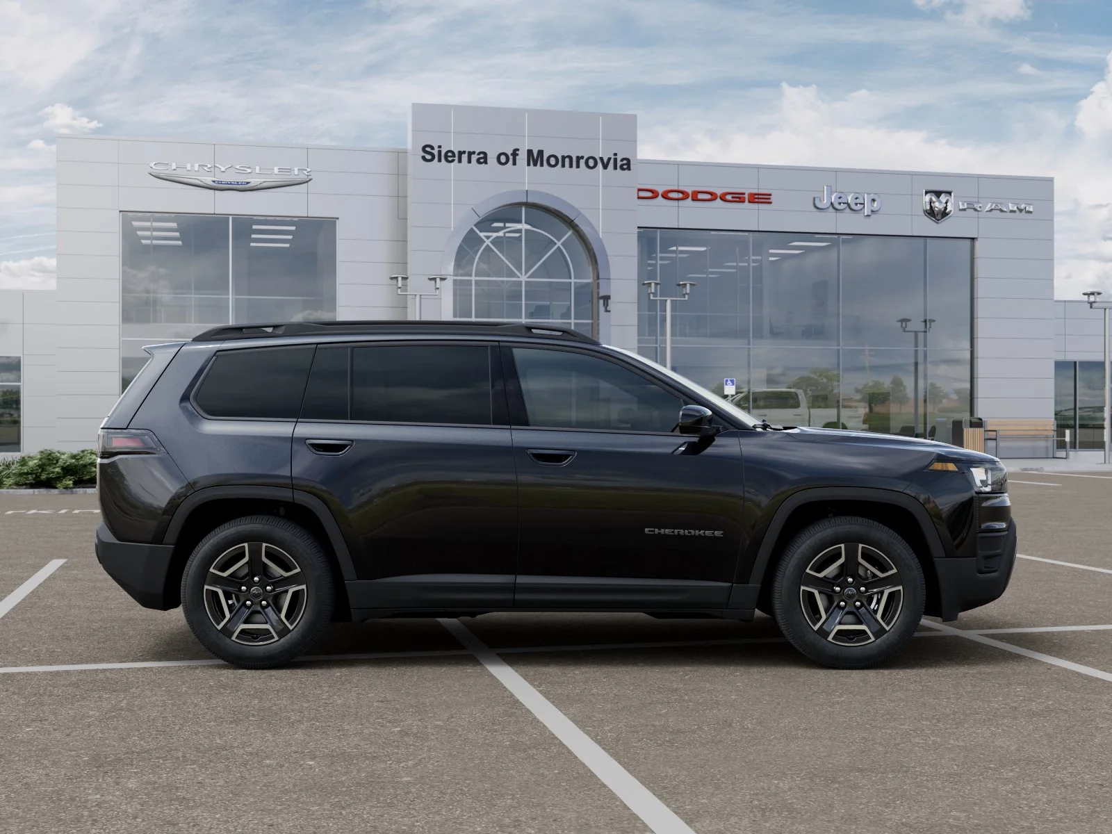 New 2026 Diamond Black Crystal Pearl-Coat Exterior Paint Jeep Laredo image 47