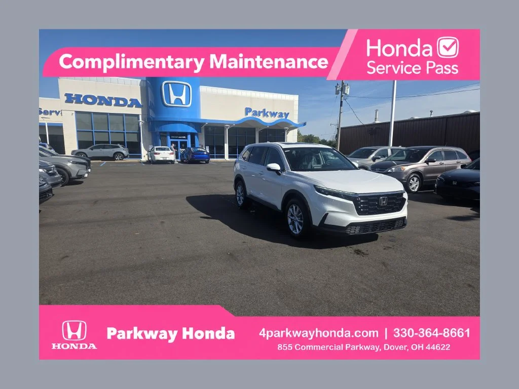 New 2027 Platinum White Pearl Honda EX image 1