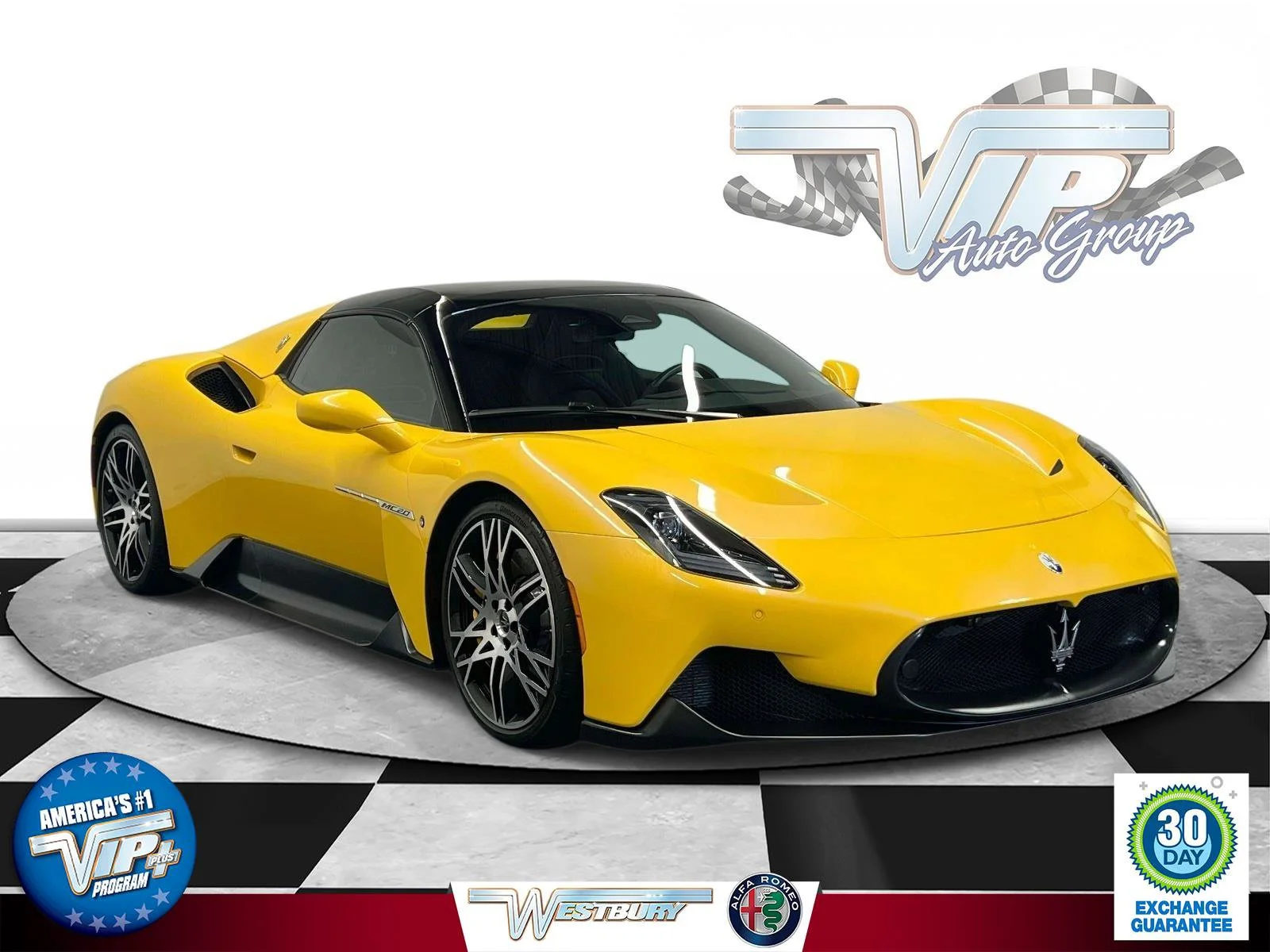 Used 2023 Yellow Maserati Cielo image 1