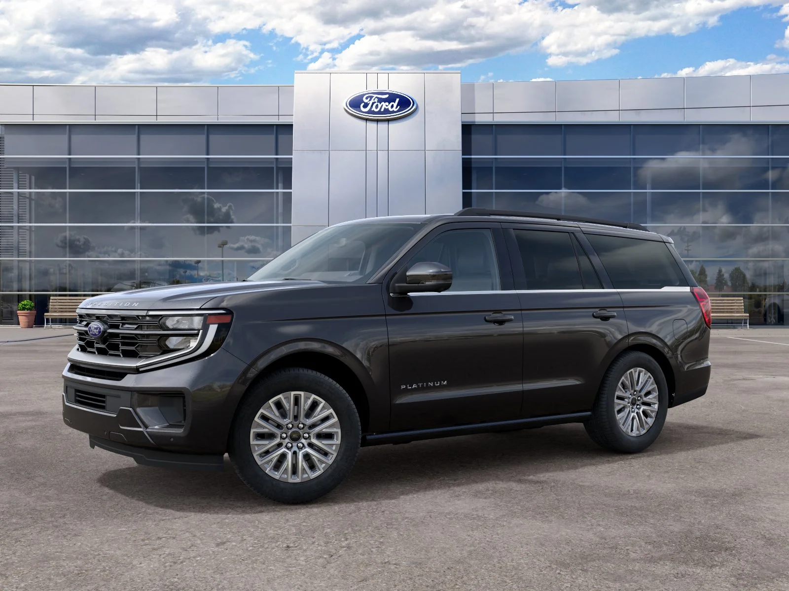 New 2027 Dark Matter Gray Metallic Ford Platinum image 14