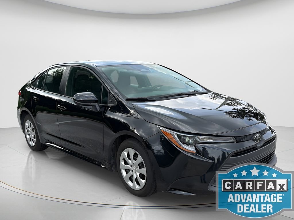 Used 2024 Black Toyota LE image 3