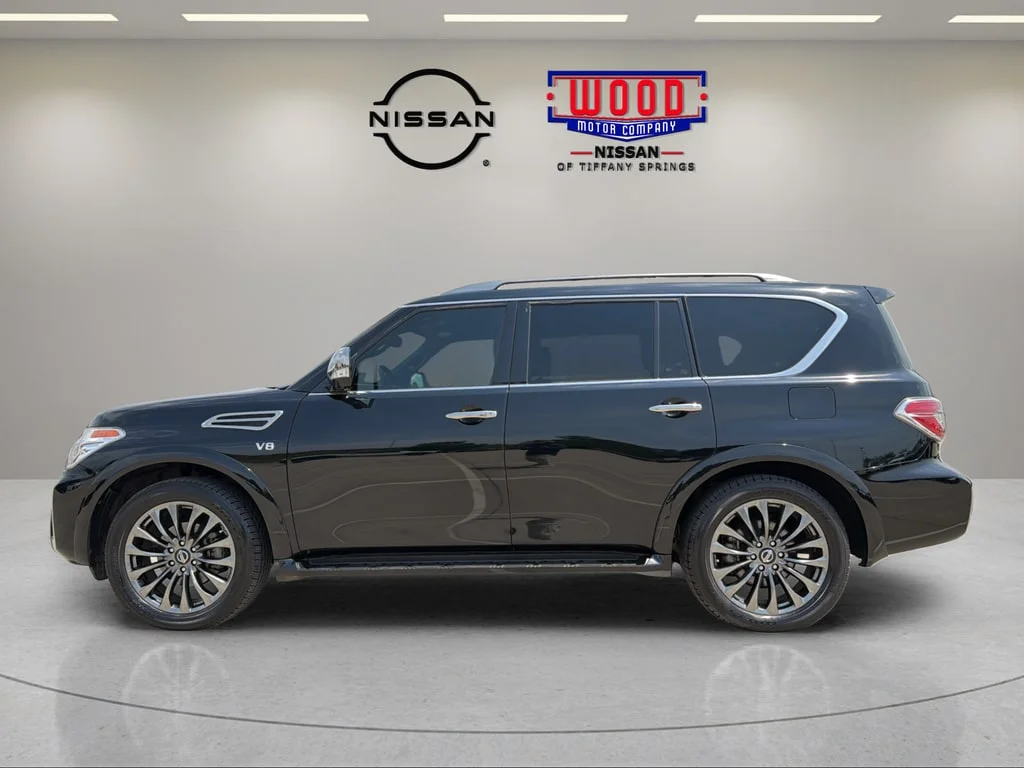 Certified Used 2020 Super Black Nissan Platinum image 5