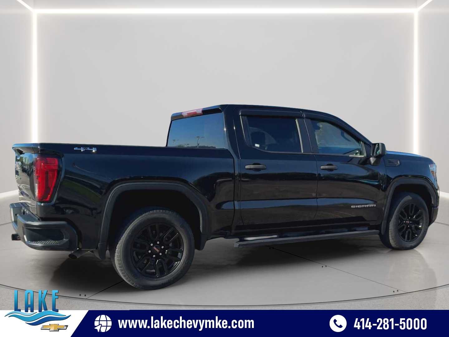 Certified Used 2020 Black GMC 4WD Crew Cab 147" image 8