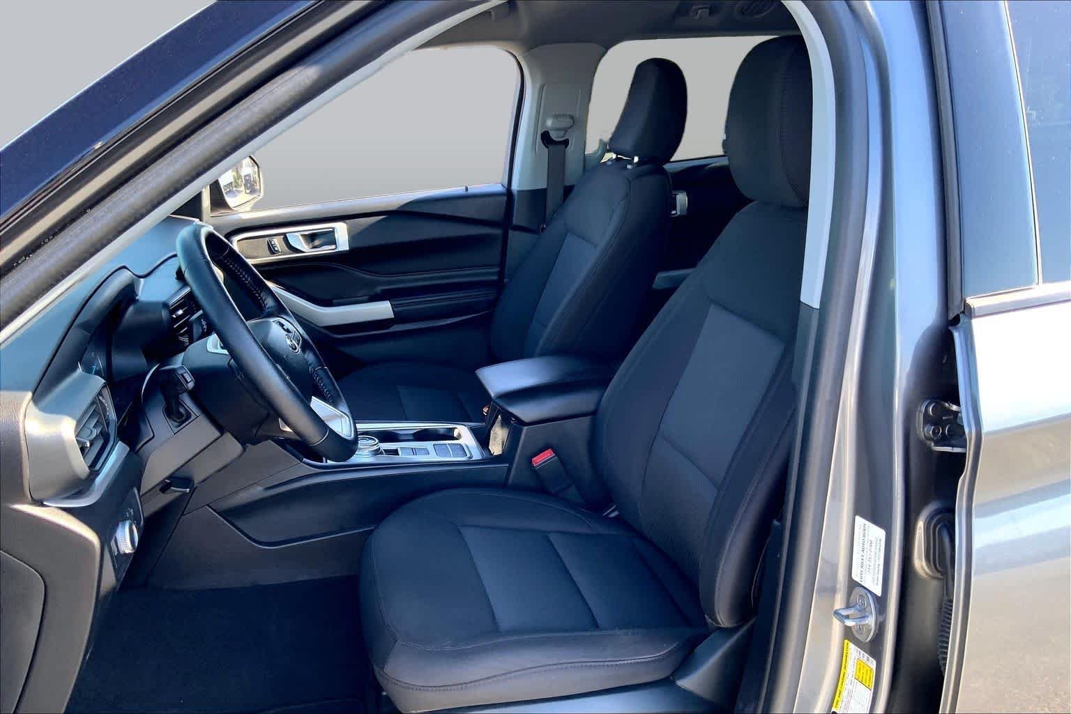 Used 2022 Carbonized Gray Metallic Ford XLT image 8