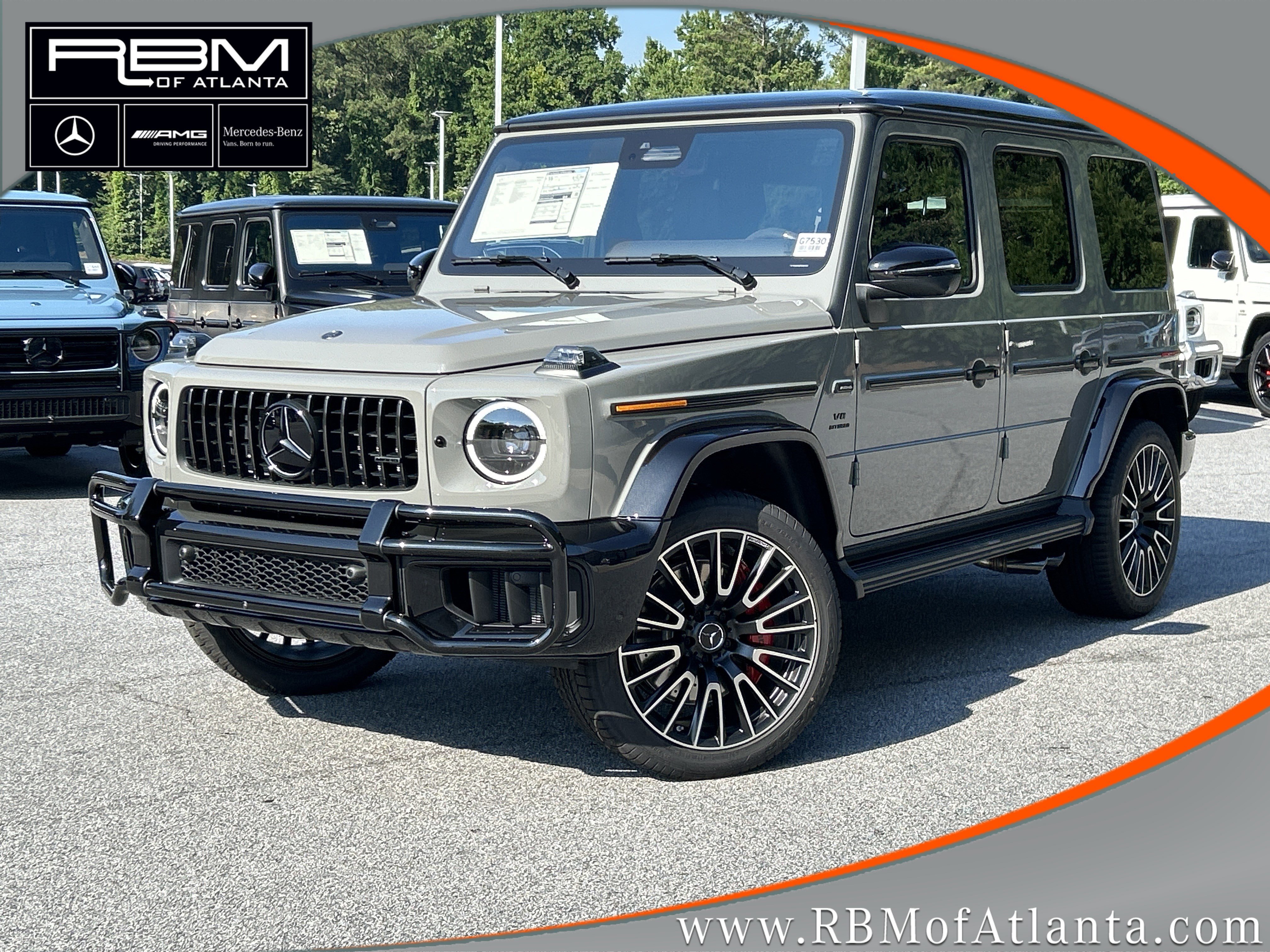 New 2026 MANUFAKTUR Arabian Grey Non- Metallic Mercedes-Benz AMG® G 63 SUV image 1