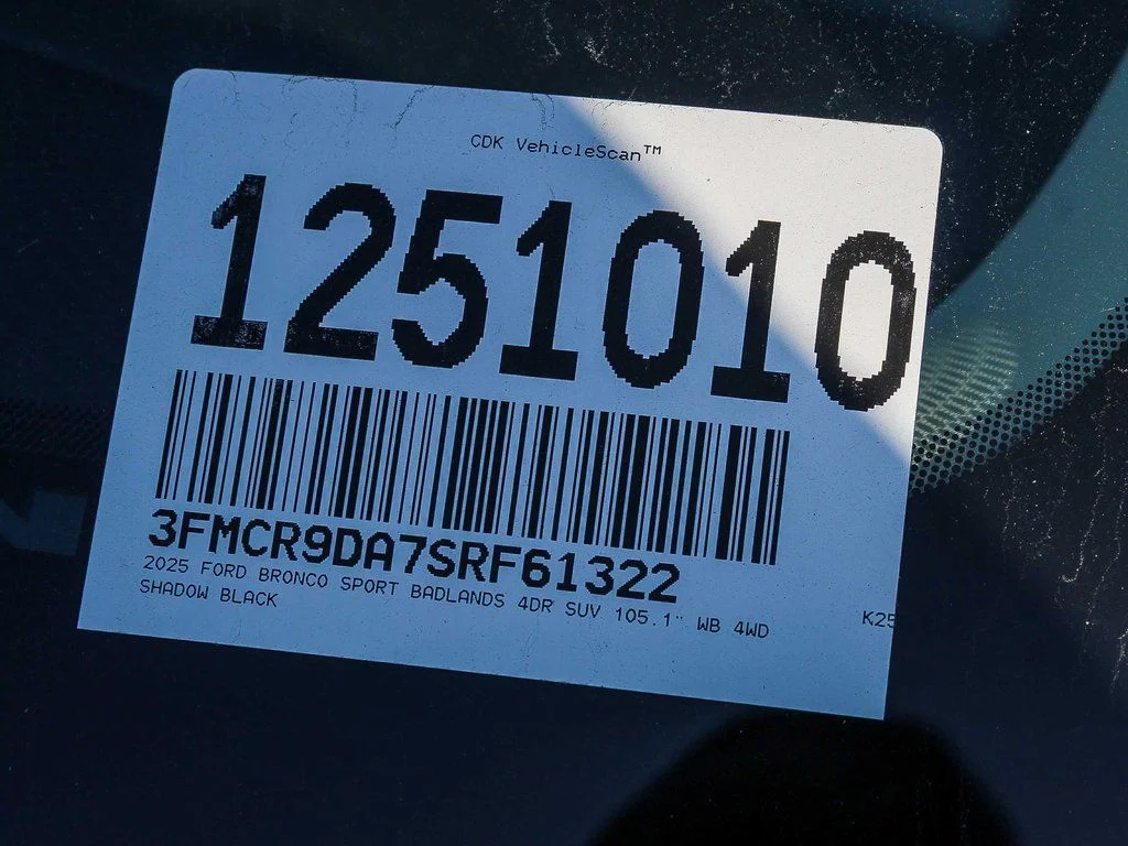 New 2025 Black Ford Badlands image 28