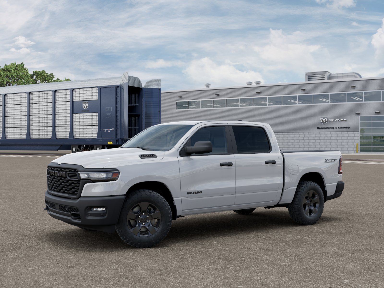 New 2026 Bright White Clear-Coat Exterior Paint RAM Warlock image 22