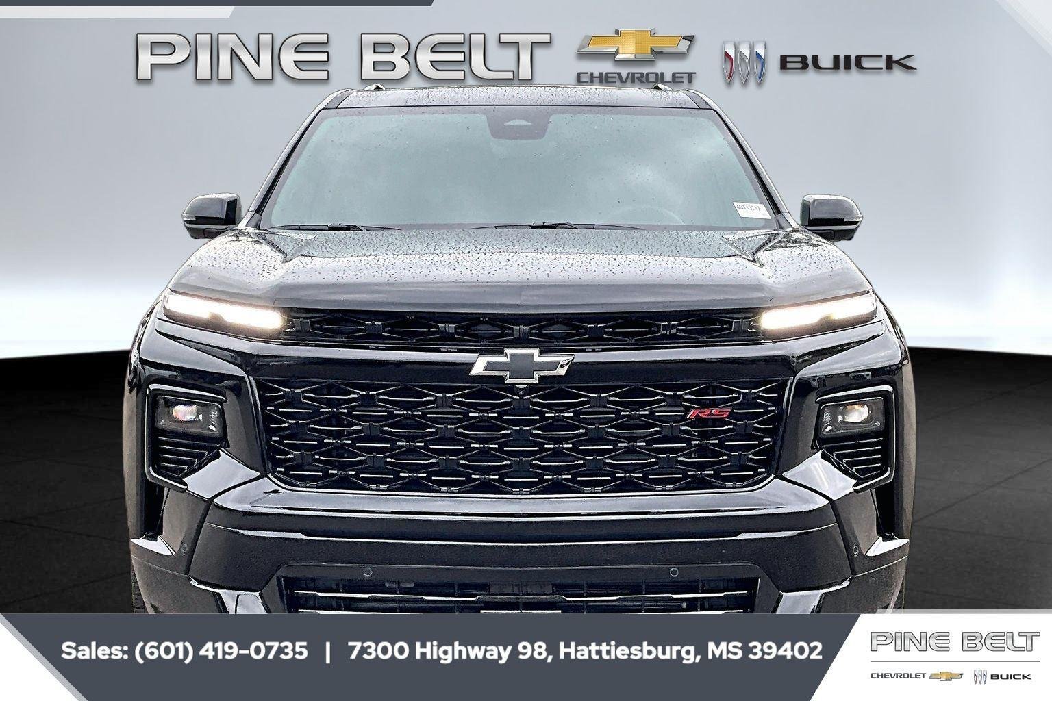 New 2026 Mosaic Black Metallic Chevrolet RS image 3