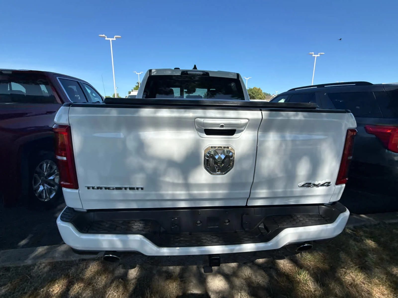 Used 2020 Ivory White Tri-Coat Pearlcoat Ram Limited image 5