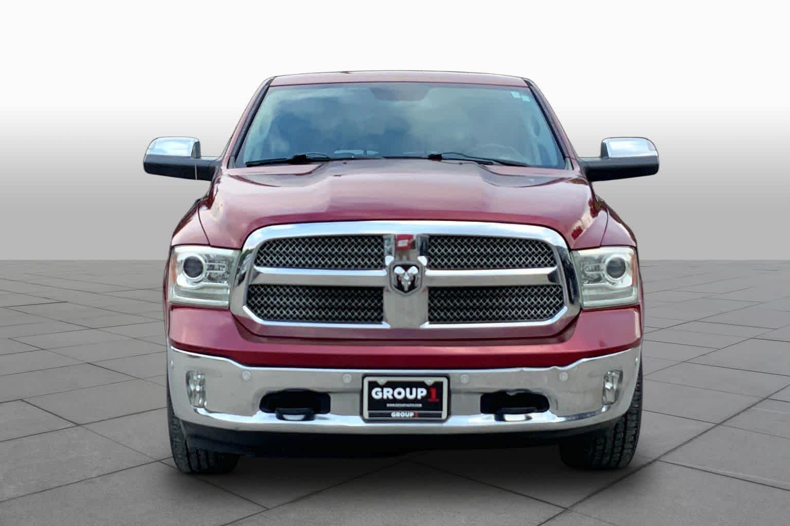 Used 2015 Deep Cherry Red Crystal Pearlcoat Ram Laramie Longhorn image 4