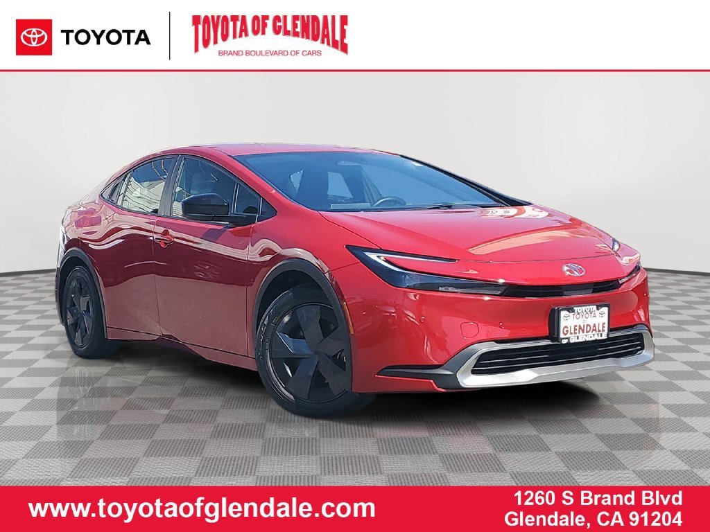 Certified Used 2023 Red Toyota SE image 1