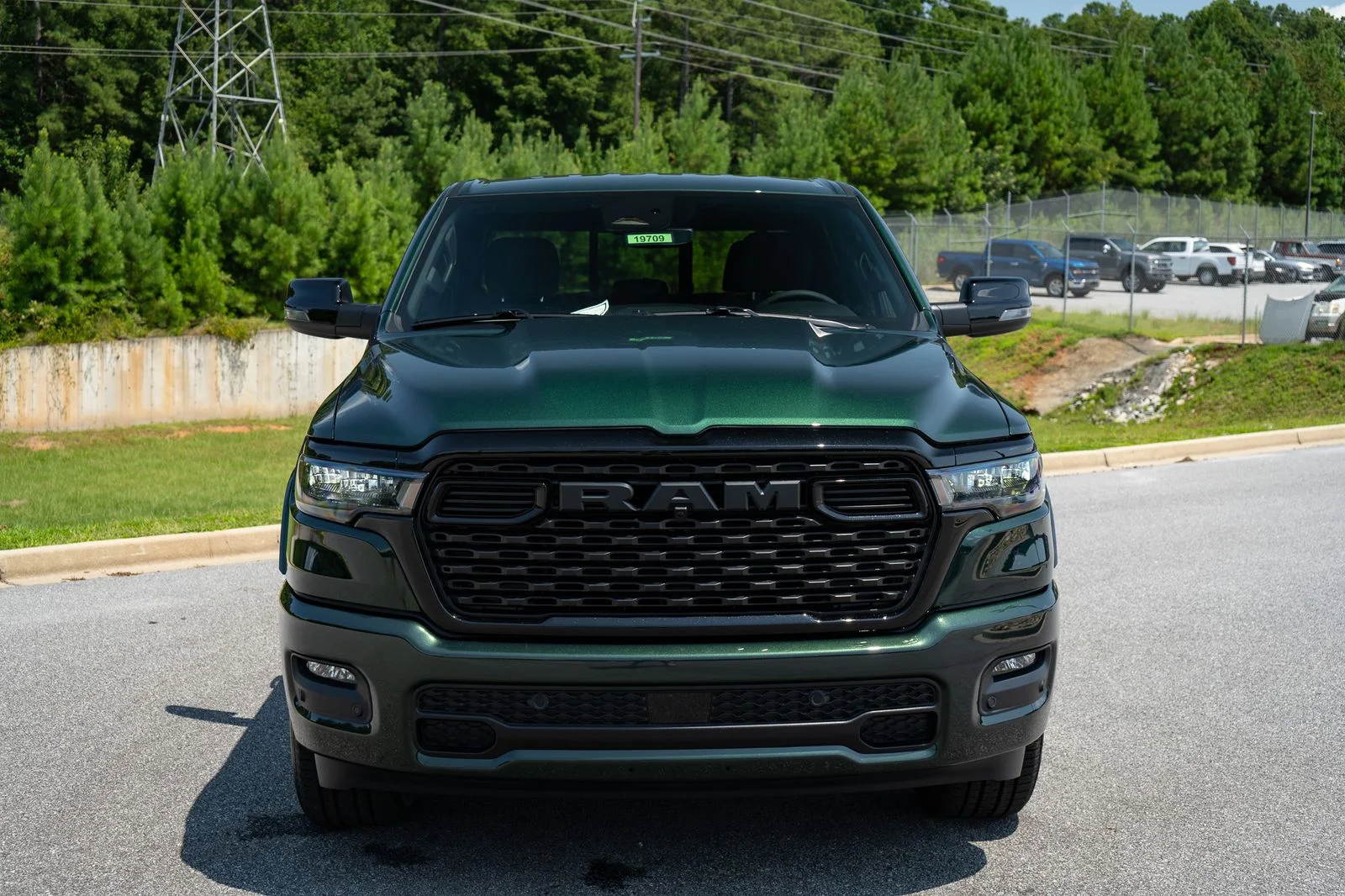 New 2026 Serrano-Green Metallic Exterior Paint RAM Big Horn/Lone Star image 2