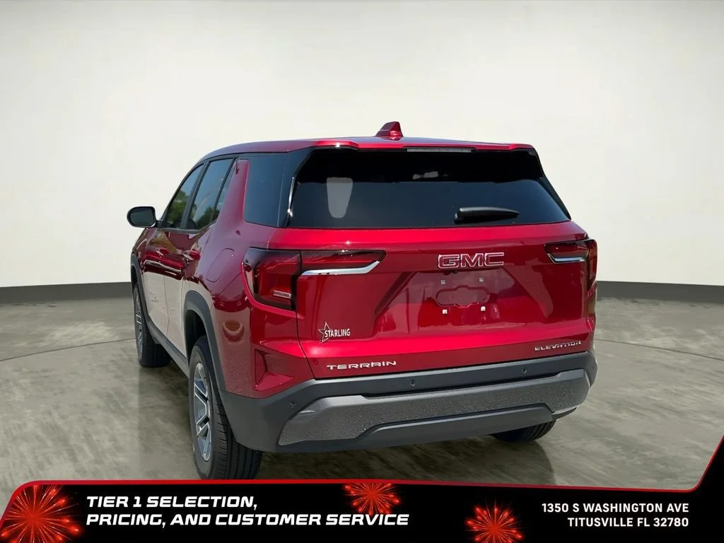 New 2027 Volcanic Red Tintcoat GMC FWD Elevation image 5