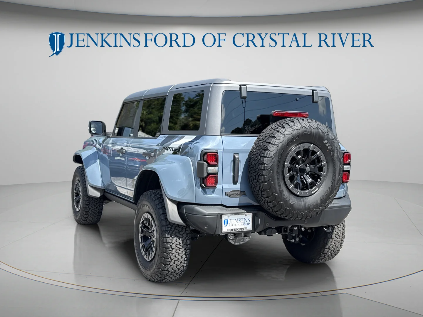 Used 2024 Azure Gray Metallic Tri-Coat Ford Raptor image 6