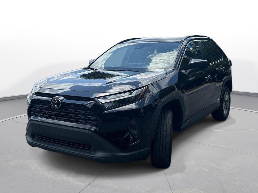Used 2025 Midnight Black Metallic Toyota Hybrid LE image 2